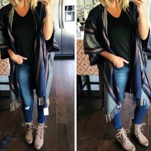 Madewell Variegated Stripe Wrap